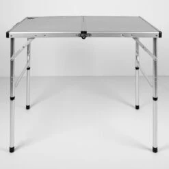 Matériel De Camping -Matériel De Camping aktive table de camping pliante reglable en 2 hauteurs 90x60x4070 cm gris 1