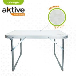 AKTIVE - Table Pliante . Table Basse Blanche En Aluminium - 40x60x40 Cm 7 AKTIVE - Table Pliante . Table Basse Blanche En Aluminium - 40x60x40 Cm -Matériel De Camping aktive table pliante table basse blanche en aluminium 40x60x40 cm 2