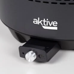 Barbecue Rond Noir Sans Fumée 2 En 1 Ø34 Cm Aktive -Matériel De Camping barbecue rond noir sans fumee 2 en 1 o34 cm aktive 4