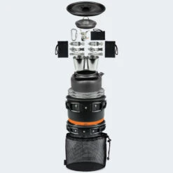 Batterie De Cuisine De Camping, Assiettes, Gobelets Et Couverts | Set Vaisselle -Matériel De Camping batterie de cuisine de camping assiettes gobelets et couverts set vaisselle 2