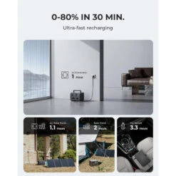 BLUETTI Générateur Électrique EB3A+PV200 268Wh/600W LiFePO4 Batterie Pour Voyage 10 BLUETTI Générateur Électrique EB3A+PV200 268Wh/600W LiFePO4 Batterie Pour Voyage -Matériel De Camping bluetti generateur electrique eb3apv200 268wh600w lifepo4 batterie pour voyage 3