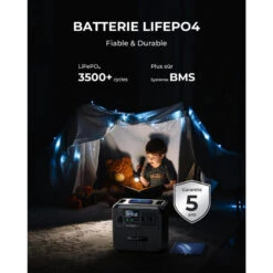 BLUETTI Générateur Électrique Solaire AC180 Avec Panneau Solaire PV200 11 BLUETTI Générateur Électrique Solaire AC180 Avec Panneau Solaire PV200 -Matériel De Camping bluetti generateur electrique solaire ac180 avec panneau solaire pv200 4