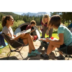 Quechua CHAISE BASSE PLIANTE DE CAMPING MH500 GRIS -Matériel De Camping chaise basse pliante de camping mh500 gris 6