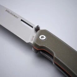 Couteau Chasse Pliant 7,5cm GRIP V2 KAKI Axis 75 -Matériel De Camping couteau chasse pliant 75cm grip v2 kaki axis 75 3