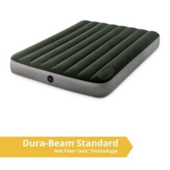 Intex Downy Full Airbed - Lit Gonflable - 191x137x25cm - Avec Accessoires -Matériel De Camping downy full airbed lit gonflable 191x137x25cm avec accessoires 1