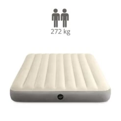 Intex Dura Beam - Lit Gonflable - 203x152x25cm - Compris Les Accessoires -Matériel De Camping dura beam lit gonflable 203x152x25cm compris les accessoires 2