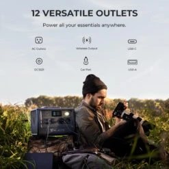 Générateur Solaire BLUETTI EB70 716Wh -Matériel De Camping generateur solaire bluetti eb70 716wh 2