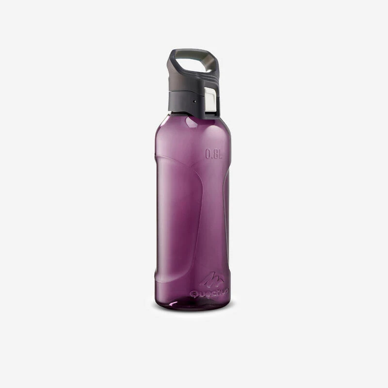Quechua Gourde Ecozen® 0,8L Avec Bouchon Ouverture Rapide Pour La Randonnée - Violet 1 Quechua Gourde Ecozen® 0,8L Avec Bouchon Ouverture Rapide Pour La Randonnée - Violet