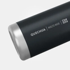 Quechua Gourde MH100 Isotherme (inox Double Paroi à Vide D'air) 0,95L Large Ouverture -Matériel De Camping gourde mh100 isotherme inox double paroi a vide dair 095l large ouverture 2