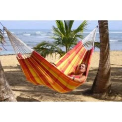 Hamac Amazonas Barbados Papaya -Matériel De Camping hamac amazonas barbados papaya 4