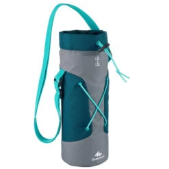 Quechua Housse Isotherme Pour Gourde Randonnée 1,2 à 1,5 Litre Gris/bleu -Matériel De Camping housse isotherme pour gourde randonnee 12 a 15 litre grisbleu 3