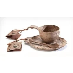 Kupilka Boîte-cadeau-Tasse, Cuillère Et Assiette-Original (Marron) -Matériel De Camping kupilka boite cadeau tasse cuillere et assiette original marron 5