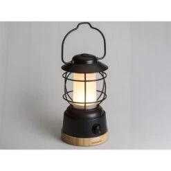 Lampe Lanterne De Camping LED Kiruna Jord - Rechargeable - USB - Bambou - Rétro -Matériel De Camping lampe lanterne de camping led kiruna jord rechargeable usb bambou retro 2