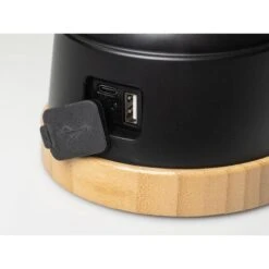 Lampe Lanterne De Camping LED Kiruna Jord - Rechargeable - USB - Bambou - Rétro -Matériel De Camping lampe lanterne de camping led kiruna jord rechargeable usb bambou retro 4