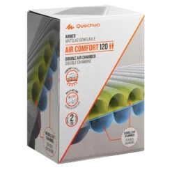 Quechua MATELAS DE CAMPING GONFLABLE AIR CONFORT | 2 PERSONNES - LARGEUR 120 CM 8 Quechua MATELAS DE CAMPING GONFLABLE AIR CONFORT | 2 PERSONNES - LARGEUR 120 CM -Matériel De Camping matelas de camping gonflable air confort 2 personnes largeur 120 cm 2