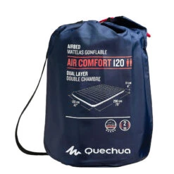 Quechua MATELAS DE CAMPING GONFLABLE AIR CONFORT | 2 PERSONNES - LARGEUR 120 CM 11 Quechua MATELAS DE CAMPING GONFLABLE AIR CONFORT | 2 PERSONNES - LARGEUR 120 CM -Matériel De Camping matelas de camping gonflable air confort 2 personnes largeur 120 cm 5
