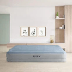 Matelas Gonflable - Intex Mid-Rise Comfort -2 Personnes -Matériel De Camping matelas gonflable intex mid rise comfort 2 personnes 4