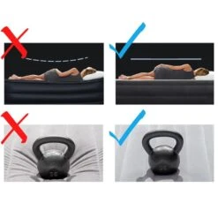 Matelas Gonflable - Intex Prestige Downy -1 Personne - 76x191x25 Cm (BxLxH) -Matériel De Camping matelas gonflable intex prestige downy 1 personne 76x191x25 cm bxlxh 3