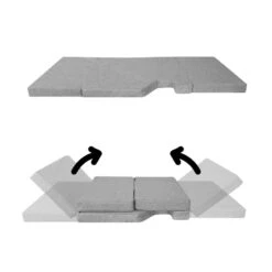Matelas Pliable Pour Lit Avant - Opel Movano, Renault Master, NV400(+2011) -Matériel De Camping matelas pliable pour lit avant opel movano renault master nv4002011 1