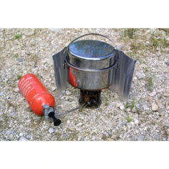 Origin Outdoors Windscreen En Aluminium (Rouleau) 18cm De Hauteur -Matériel De Camping origin outdoors windscreen en aluminium rouleau 18cm de hauteur 3