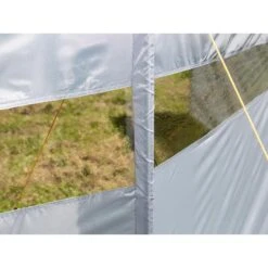 Paravent De Camping Bora - Brise-Vue - 4,5 X 1,4 M - Résistant Au Vent - Gris -Matériel De Camping paravent de camping bora brise vue 45 x 14 m resistant au vent gris 4