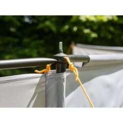 Paravent De Camping Bora - Brise-Vue - 4,5 X 1,4 M - Résistant Au Vent - Gris -Matériel De Camping paravent de camping bora brise vue 45 x 14 m resistant au vent gris 5