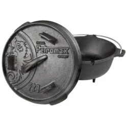 Petromax Dutch Oven FT3-3QT (avec Pieds) Et Levier De Couvercle -Matériel De Camping petromax dutch oven ft3 3qt avec pieds et levier de couvercle 3