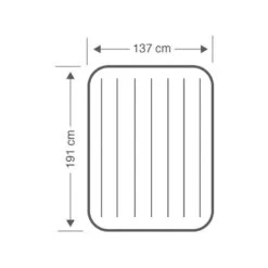 Intex Prestige Downy Full Airbed - Lit Gonflable - 191x137x25cm - Avec Accessoires 8 Intex Prestige Downy Full Airbed - Lit Gonflable - 191x137x25cm - Avec Accessoires -Matériel De Camping prestige downy full airbed lit gonflable 191x137x25cm avec accessoires 3