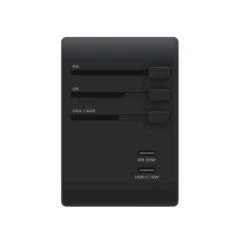 Prise Mondiale Universelle RollingSQUARE Avec 2 USB-C Et 3 USB-A -Matériel De Camping prise mondiale universelle rollingsquare avec 2 usb c et 3 usb a 2