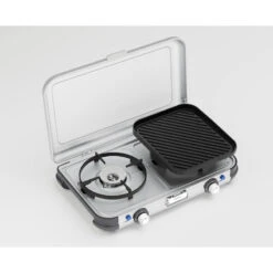Campingaz Réchaud De Camping à Gaz 2 Feux Camp & Grill - Plancha, Grill Et Wok -Matériel De Camping rechaud de camping a gaz 2 feux camp and grill plancha grill et wok 2
