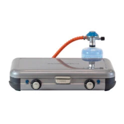 Campingaz Réchaud De Camping à Gaz 2 Feux Camp & Grill - Plancha, Grill Et Wok -Matériel De Camping rechaud de camping a gaz 2 feux camp and grill plancha grill et wok 4