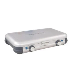 Campingaz Réchaud De Camping à Gaz 2 Feux Camp & Grill - Plancha, Grill Et Wok -Matériel De Camping rechaud de camping a gaz 2 feux camp and grill plancha grill et wok 5