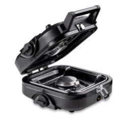 Kemper Réchaud De Camping à Gaz 2 Feux - Portable Et Pliable -Matériel De Camping rechaud de camping a gaz 2 feux portable et pliable 1