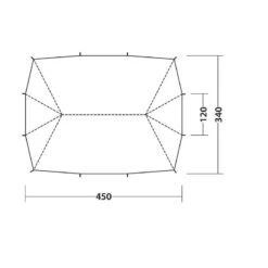Robens Tarp PRS Twin Summit -Matériel De Camping robens tarp prs twin summit 3