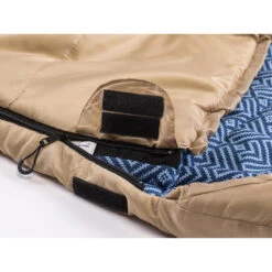 Sac De Couchage Dundee - 220x80cm - Camping - 3 Saisons - Jumelable - Zip Droite -Matériel De Camping sac de couchage dundee 220x80cm camping 3 saisons jumelable zip droite 3