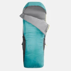 Quechua SAC DE COUCHAGE ENFANT 2 EN 1 - SLEEPIN BED JUNIOR 10°C BLEU -Matériel De Camping sac de couchage enfant 2 en 1 sleepin bed junior 10c bleu 2