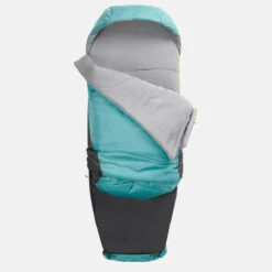 Quechua SAC DE COUCHAGE ENFANT 2 EN 1 - SLEEPIN BED JUNIOR 10°C BLEU -Matériel De Camping sac de couchage enfant 2 en 1 sleepin bed junior 10c bleu 3