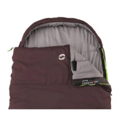 Sac De Couchage Outwell Campion Lux Aubergine L -Matériel De Camping sac de couchage outwell campion lux aubergine l 2