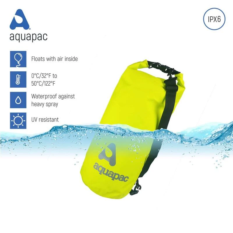 Aquapac Sac étanche 25L Heavyweight Avec Bandoulière Blu 4 Aquapac Sac étanche 25L Heavyweight Avec Bandoulière Blu – Image 4