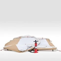 Quechua Séjour Gonflable De Camping - Air Seconds Base Connect Fresh - 6 Personnes -Matériel De Camping sejour gonflable de camping air seconds base connect fresh 6 personnes 4