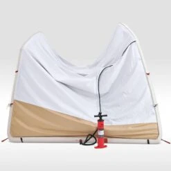Quechua Séjour Gonflable De Camping - Air Seconds Base Connect Fresh - 6 Personnes -Matériel De Camping sejour gonflable de camping air seconds base connect fresh 6 personnes 6