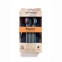 SET COMPLET DE 5 JEUX DE 3 COUVERTS MAGNÉTIQUES CAMPING EN ALUMINUM DUR - ÉTUI -Matériel De Camping set complet de 5 jeux de 3 couverts magnetiques camping en aluminum dur etui 3