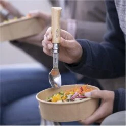 Set Complet Opinel Picnic+ - Opinel N°8 + Embouts Cuillère Et Fourchette -Matériel De Camping set complet opinel picnic opinel n8 embouts cuillere et fourchette 3