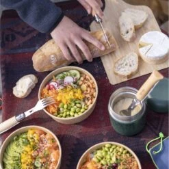 Set Complet Opinel Picnic+ - Opinel N°8 + Embouts Cuillère Et Fourchette -Matériel De Camping set complet opinel picnic opinel n8 embouts cuillere et fourchette 4