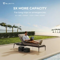 Station Électrique Portable BLUETTI AC60+B80+PV120 Pour Camping 9 Station Électrique Portable BLUETTI AC60+B80+PV120 Pour Camping -Matériel De Camping station electrique portable bluetti ac60b80pv120 pour camping 2