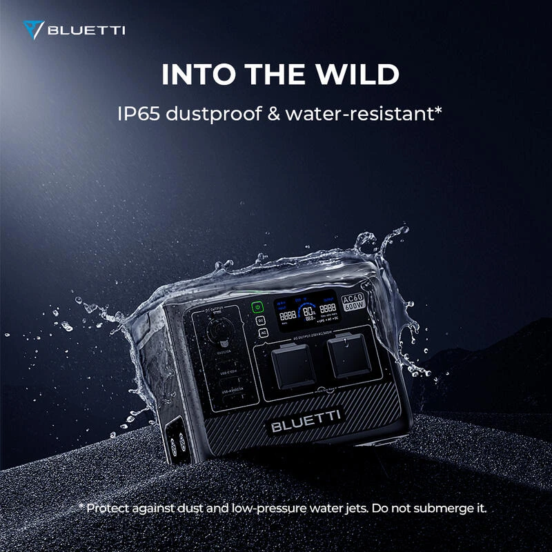 Station Électrique Portable BLUETTI AC60+B80+PV120 Pour Camping 5 Station Électrique Portable BLUETTI AC60+B80+PV120 Pour Camping – Image 5