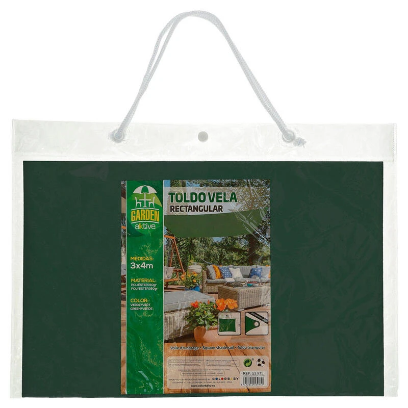Store D'ombrage Aktive Garden Couleur Verte 4 Store D'ombrage Aktive Garden Couleur Verte – Image 4