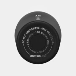 Quechua Tasse / Verre MH500 Isotherme (double Paroi Inox) Camp Du Randonneur 0,5L Noir -Matériel De Camping tasse verre mh500 isotherme double paroi inox camp du randonneur 05l noir 5