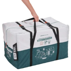 Quechua Tente à Arceaux De Camping - Arpenaz 6.3 F&B - 6 Personnes - 3 Chambres 13 Quechua Tente à Arceaux De Camping - Arpenaz 6.3 F&B - 6 Personnes - 3 Chambres -Matériel De Camping tente a arceaux de camping arpenaz 63 f and b 6 personnes 3 chambres 3