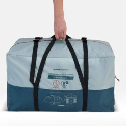 Quechua Tente à Arceaux De Camping - Arpenaz 8.4 - 8 Personnes - 4 Chambres -Matériel De Camping tente a arceaux de camping arpenaz 84 8 personnes 4 chambres 3